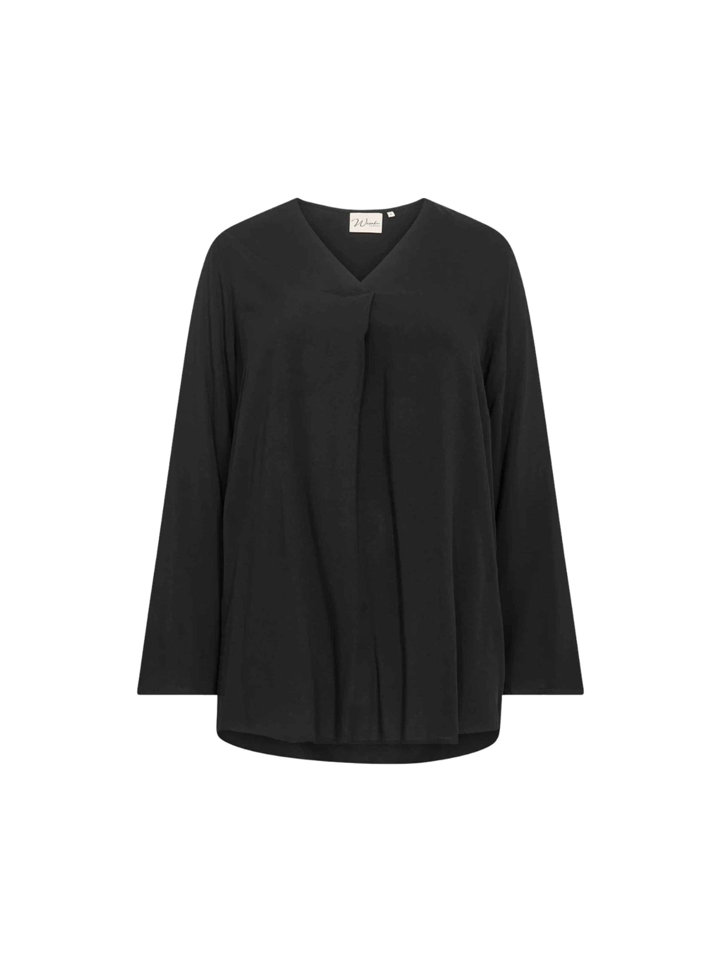 Wasabi Concept Shirts 'Sia' i sort: forside