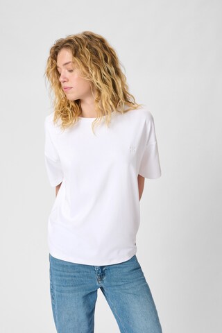 T-shirt 'DanaMW' My Essential Wardrobe en blanc : devant