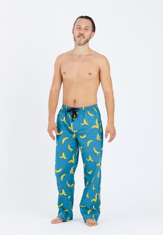 Lousy Livin Pyjamahose 'Bananas' in Blau