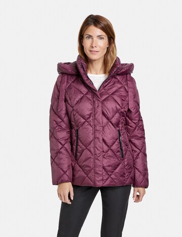 GERRY WEBER Winter Jacket in Purple: front