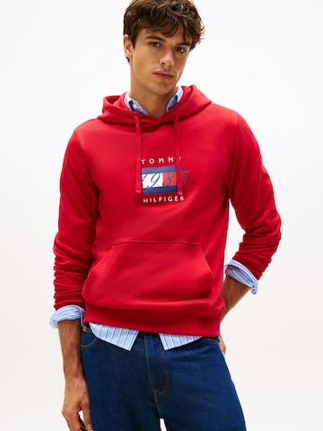 TOMMY HILFIGER Mikina - Červená: predná strana