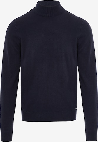 Pull-over Threadbare en bleu : devant