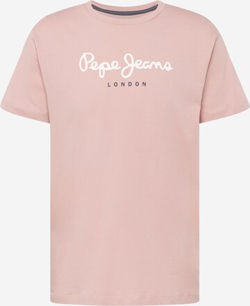 Pepe Jeans - Camiseta 'EGGO' en rosa: frente