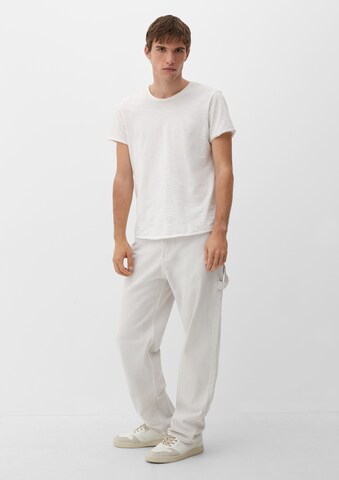 QS Loose fit Jeans 'QS x JAMULE' in White