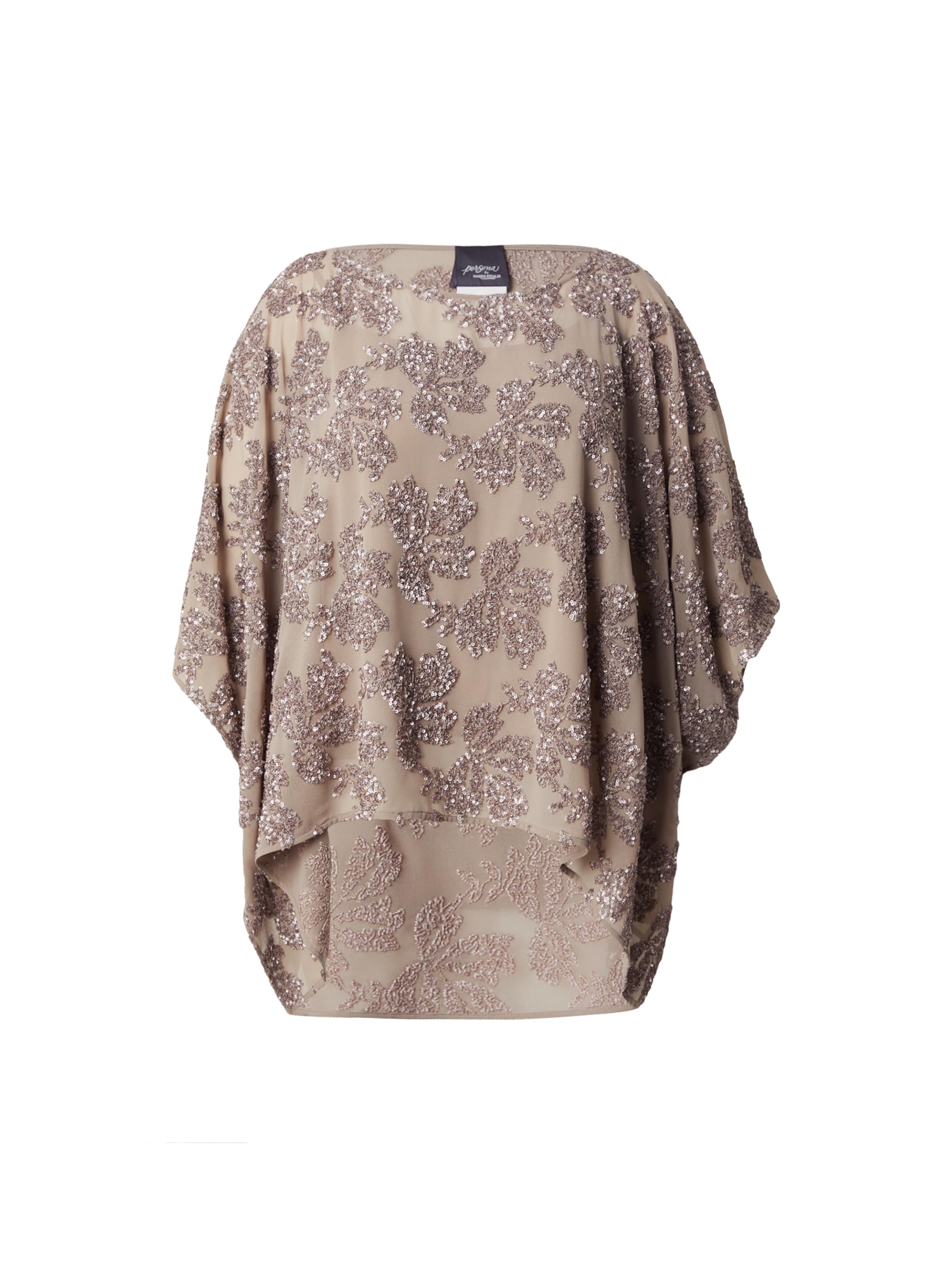 Persona by Marina Rinaldi Blouse 'DIVINA' in Grey: front