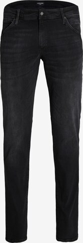 Slimfit Jeans 'Glenn' di Jack & Jones Plus in nero: frontale