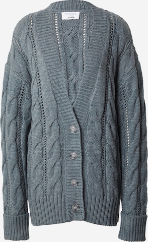 florence by mills exclusive for ABOUT YOU Knit Cardigan 'Adoring' in Blue: front