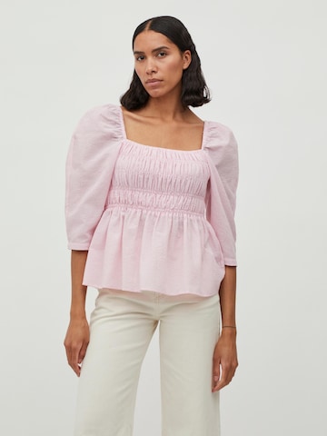 VILA - Blusa 'Tabitha' en rosa: frente