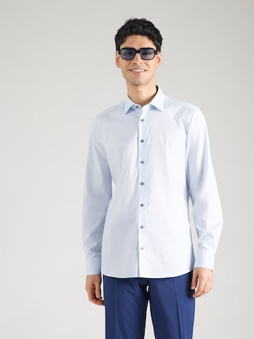 OLYMP Regular fit Button Up Shirt 'Level 5' in Blue: front