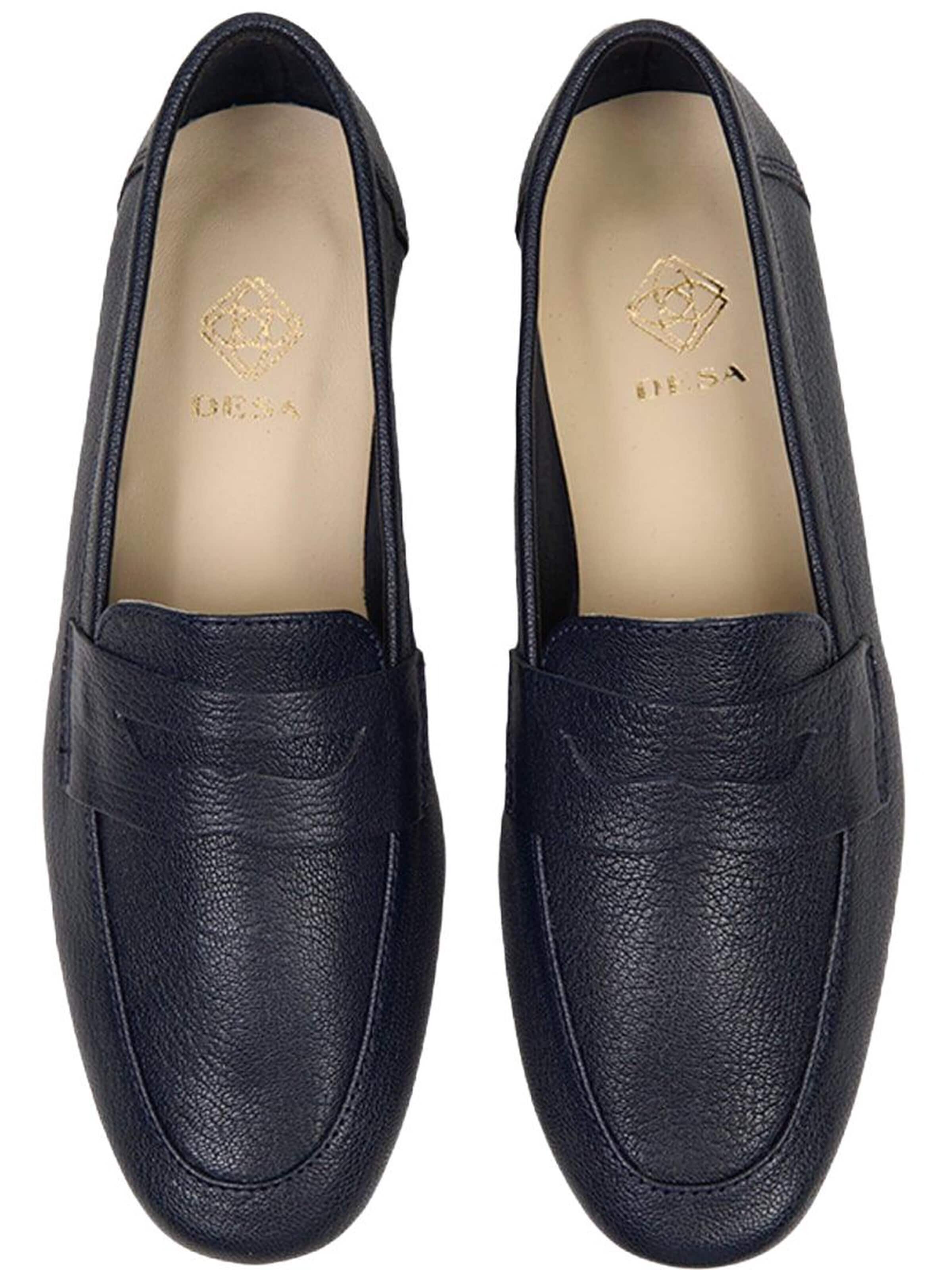 Desa Moccasins in Blue