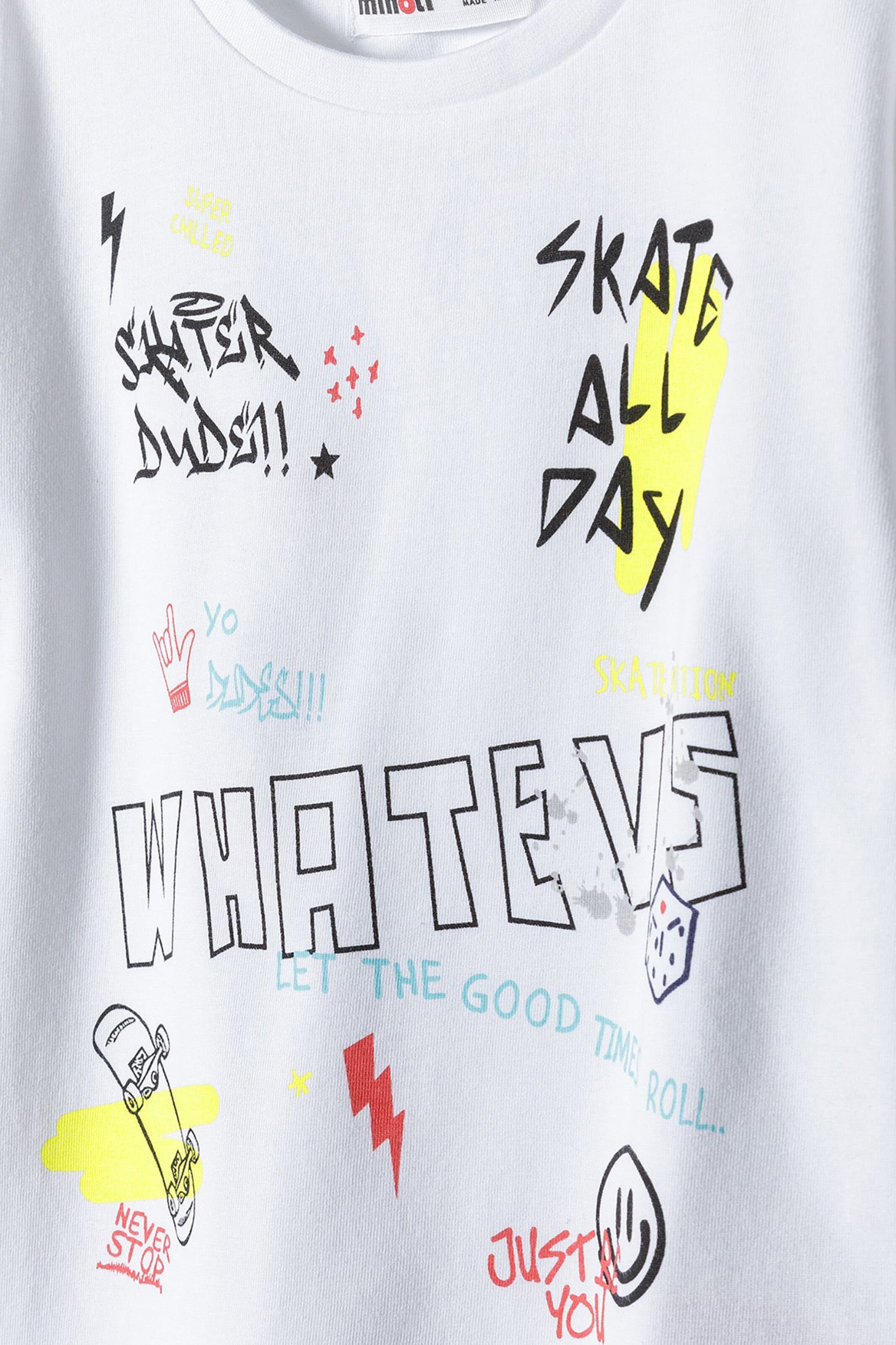 Maglietta di MINOTI in bianco