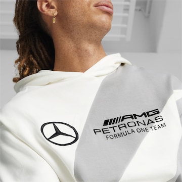 PUMA Athletic Sweatshirt 'Mercedes-AMG Petronas' in White