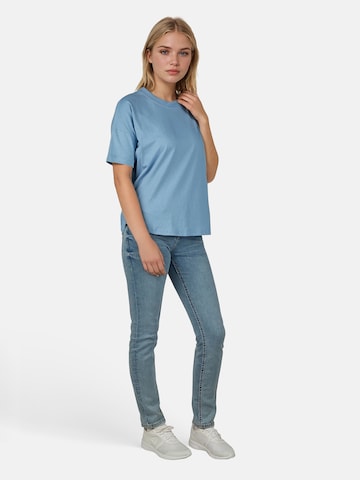 salzhaut T-Shirt 'Leev' in Blau
