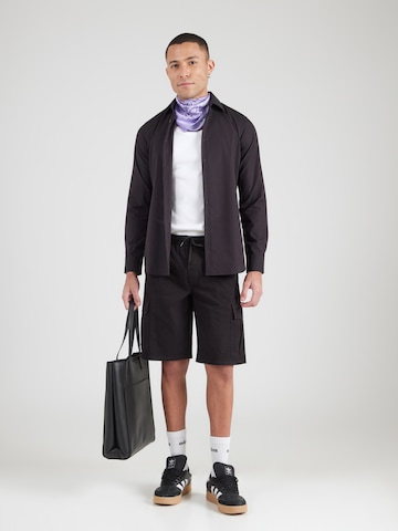 JACK & JONES - Loosefit Pantalón cargo 'JPSTCOLE DYLAN' en negro