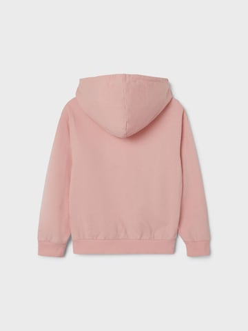 NAME IT Sweatshirt 'JASA HAPPY' in Pink