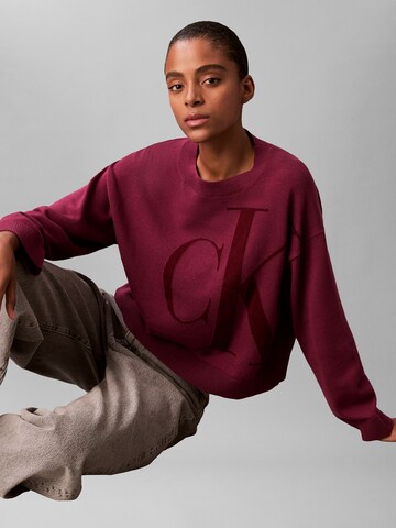 Calvin Klein Jeans Πουλόβερ σε λιλά