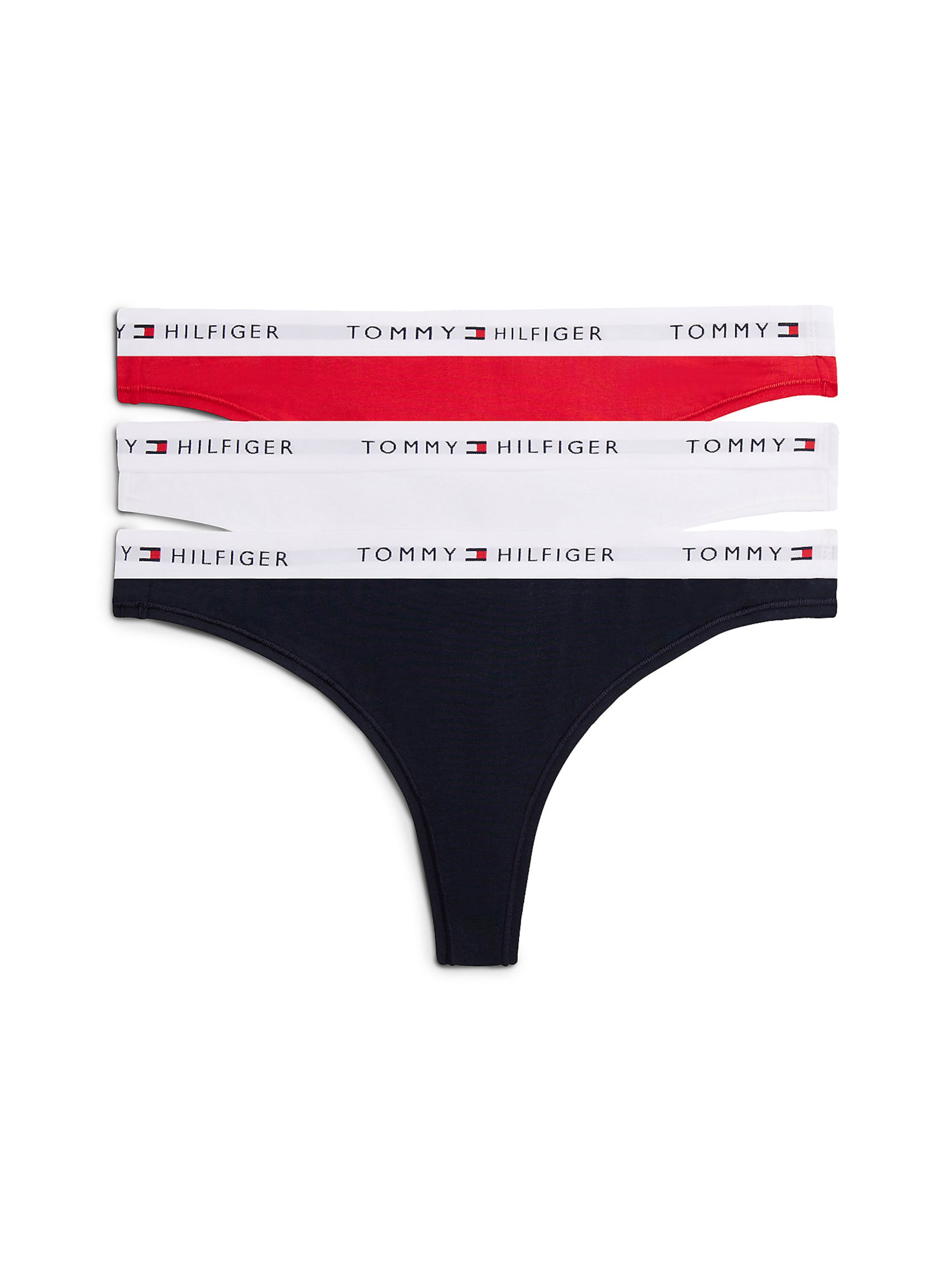 raudona Tommy Hilfiger Underwear Siaurikės 'Essential': priekis