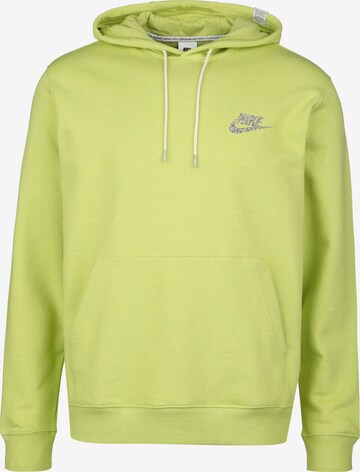 Nike Sportswear Sweatshirt in Yellow: front