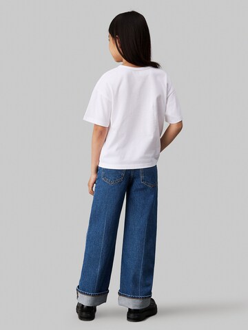 Calvin Klein Jeans Loosefit Jeans in Blauw