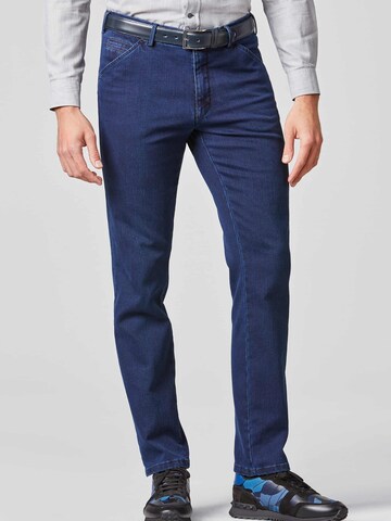 MEYER Slimfit Jeans 'CHICAGO' in Blauw: voorkant