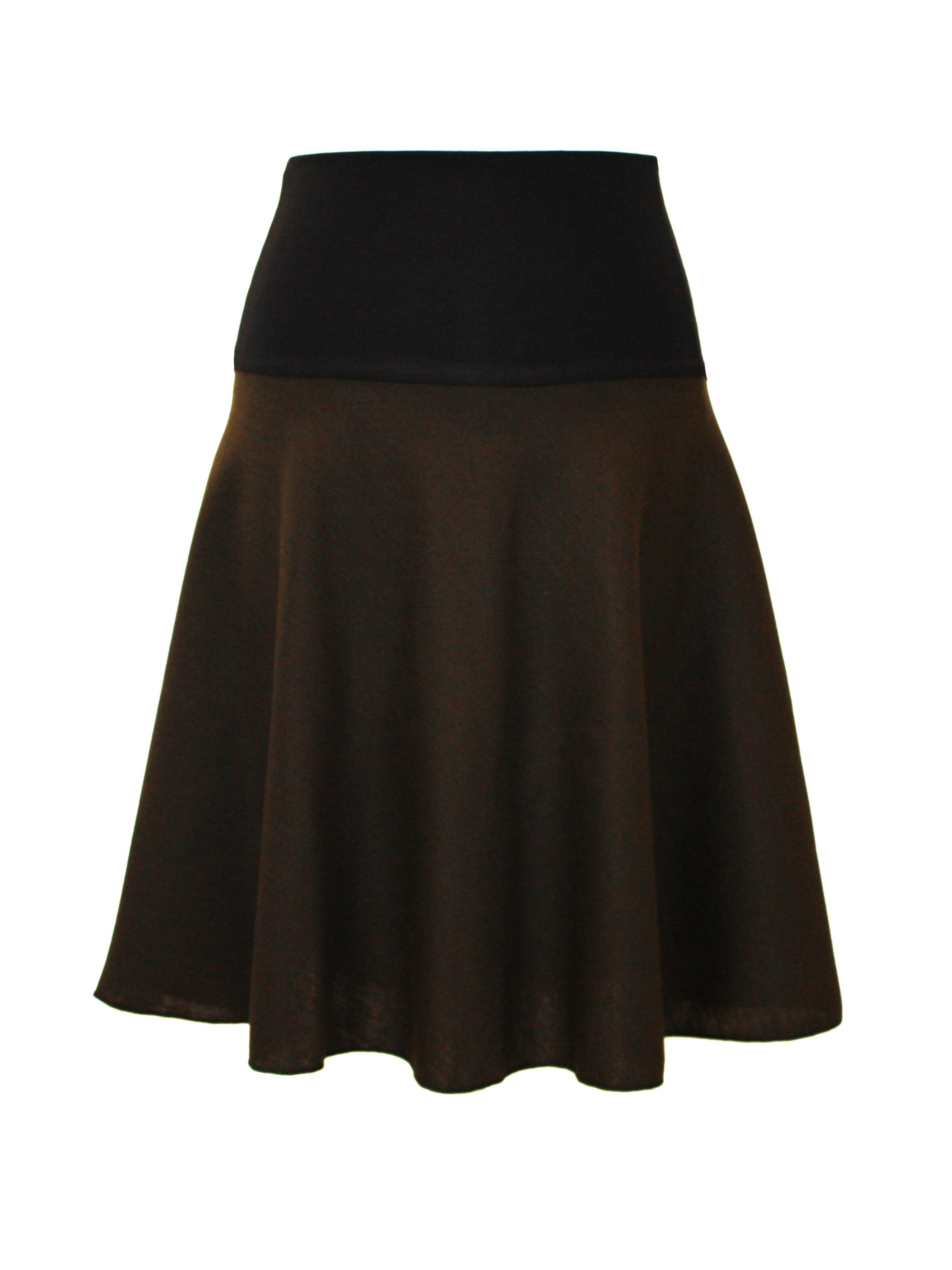 dunkle design Skirt in Brown: front