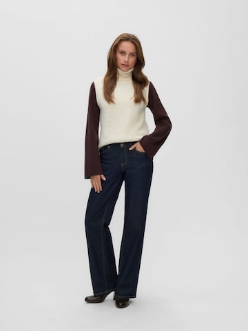 VERO MODA Gebreid vest 'VMEverlee' in Beige