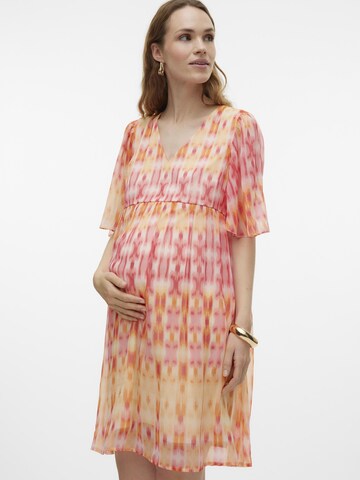 Vero Moda Maternity Dress in Orange