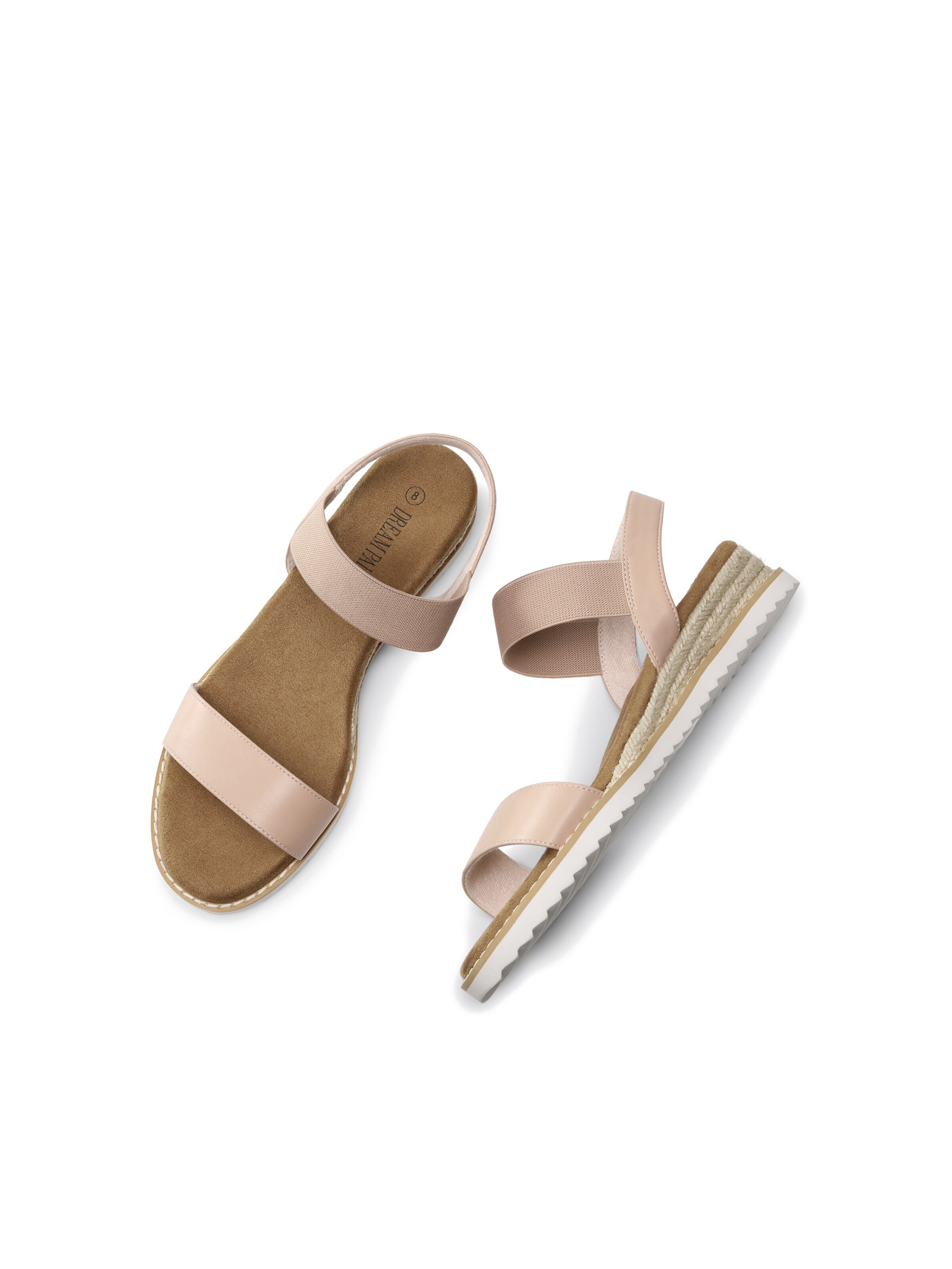 Dream Pairs Sandals in Beige