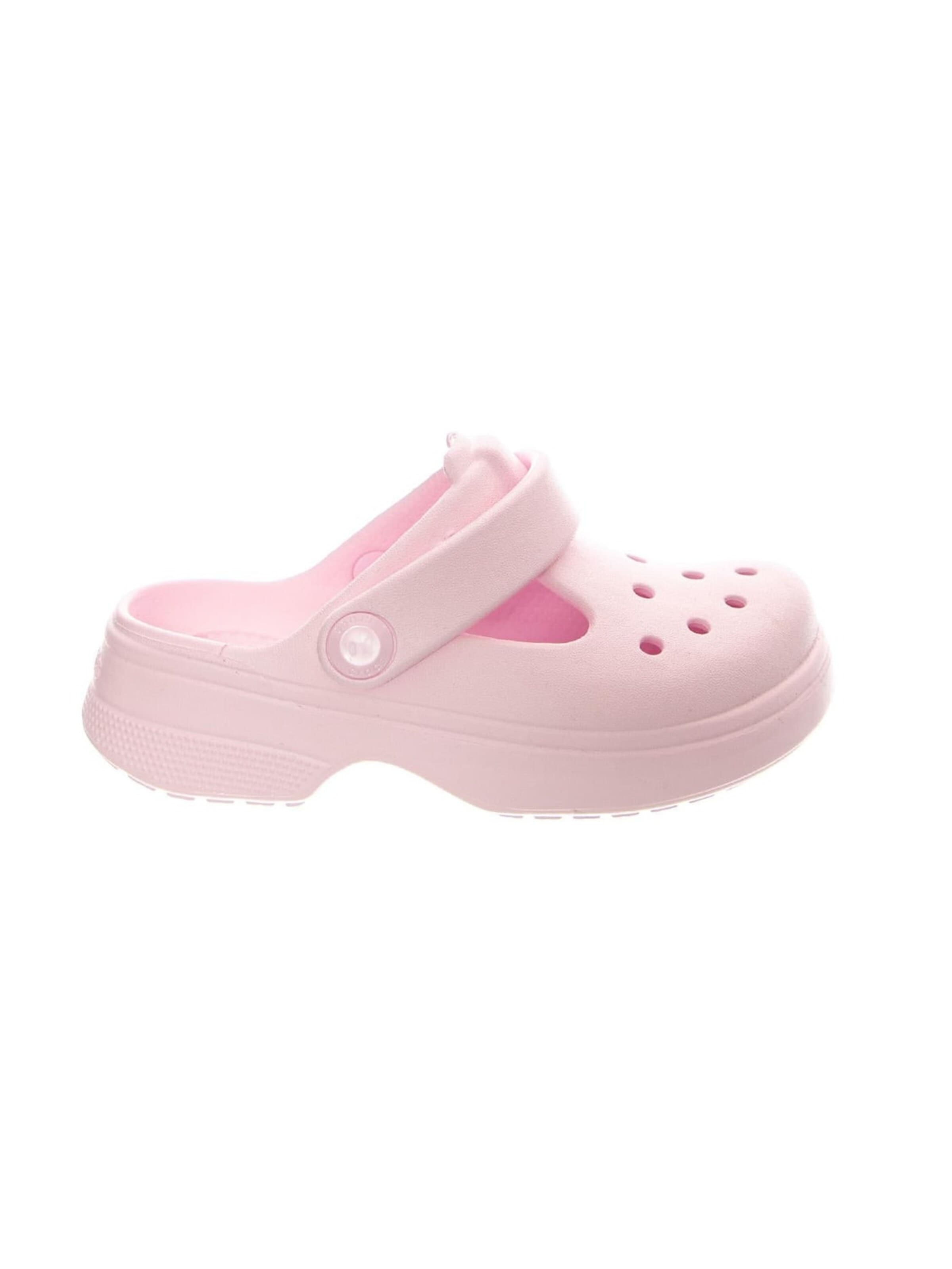 Sandalo 'Classic Mary Jane Clog T' di Crocs in rosa: frontale