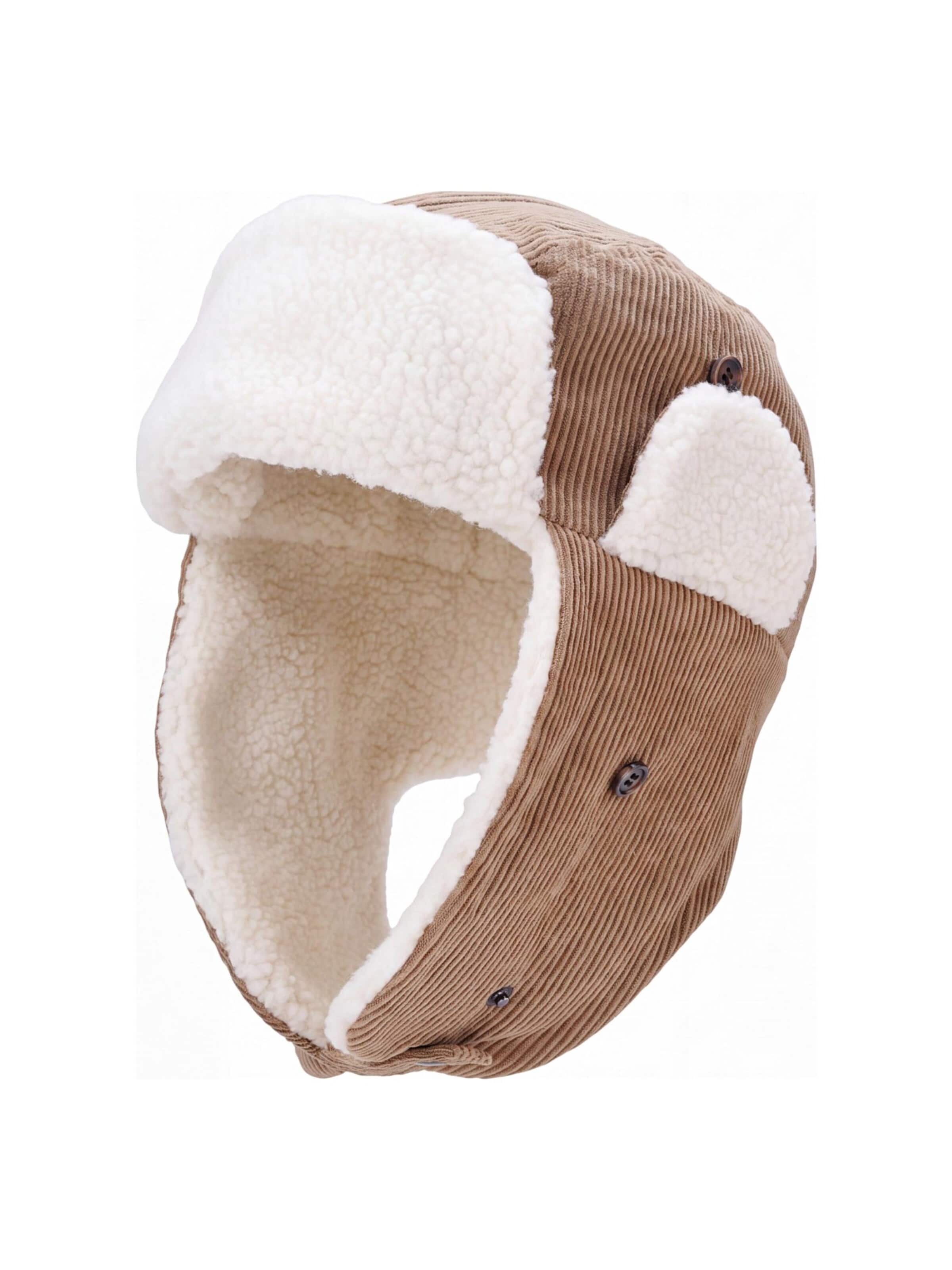 Fawler Hat 'Dawson' in Brown: front