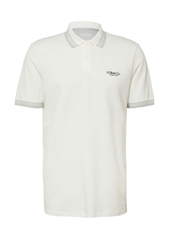 s.Oliver Shirt in Beige: voorkant