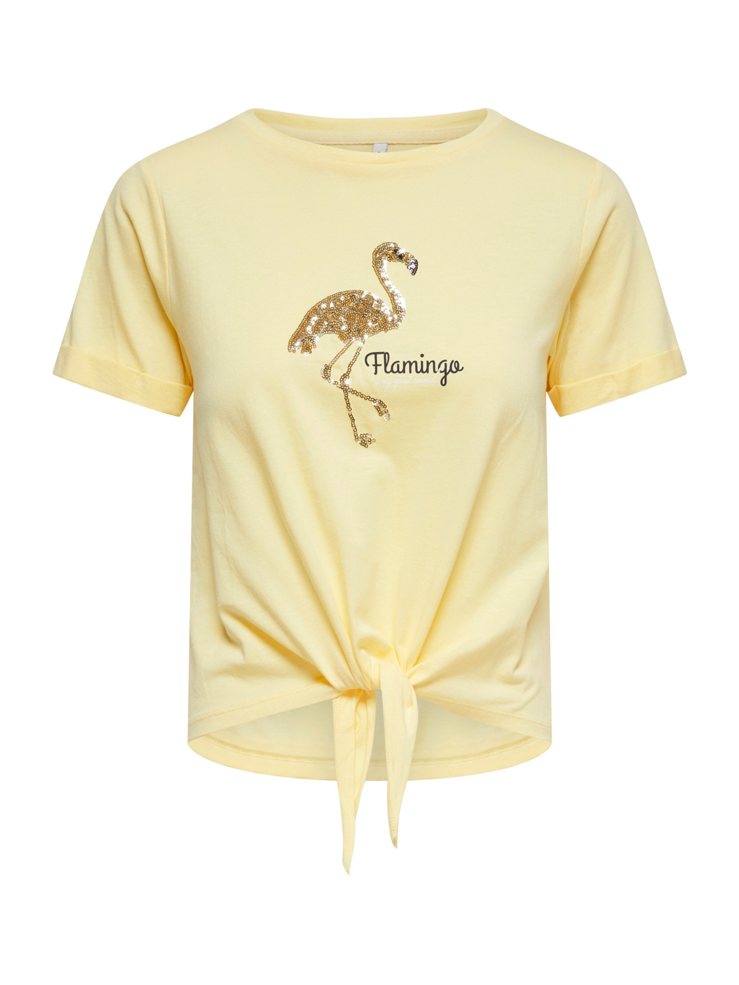 ONLY Tričko 'ONLDORA' – žlutá: přední strana