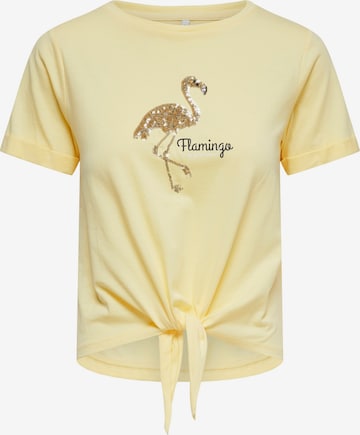 ONLY Tričko 'ONLDORA' – žlutá: přední strana