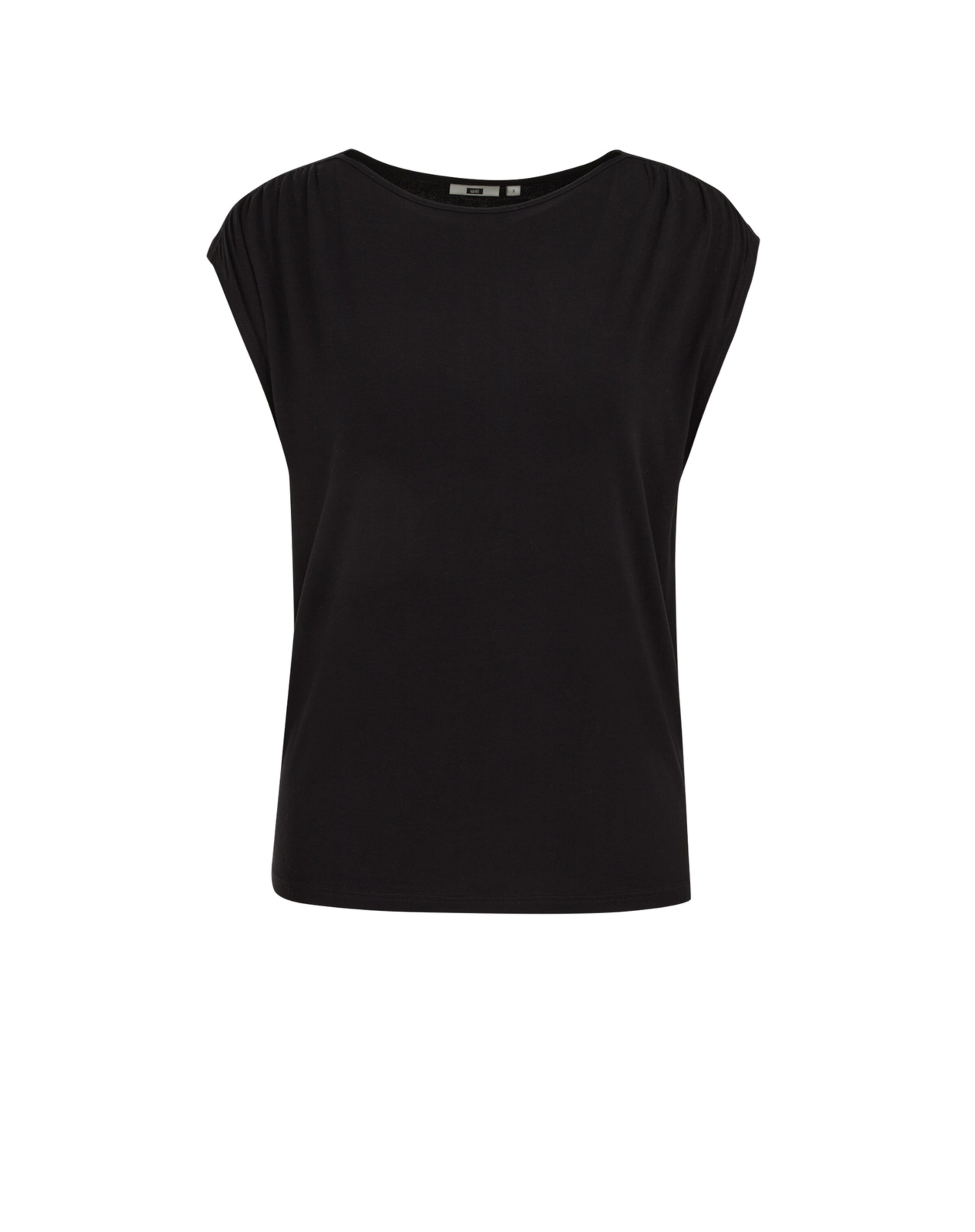 WE Fashion - Top en negro: frente