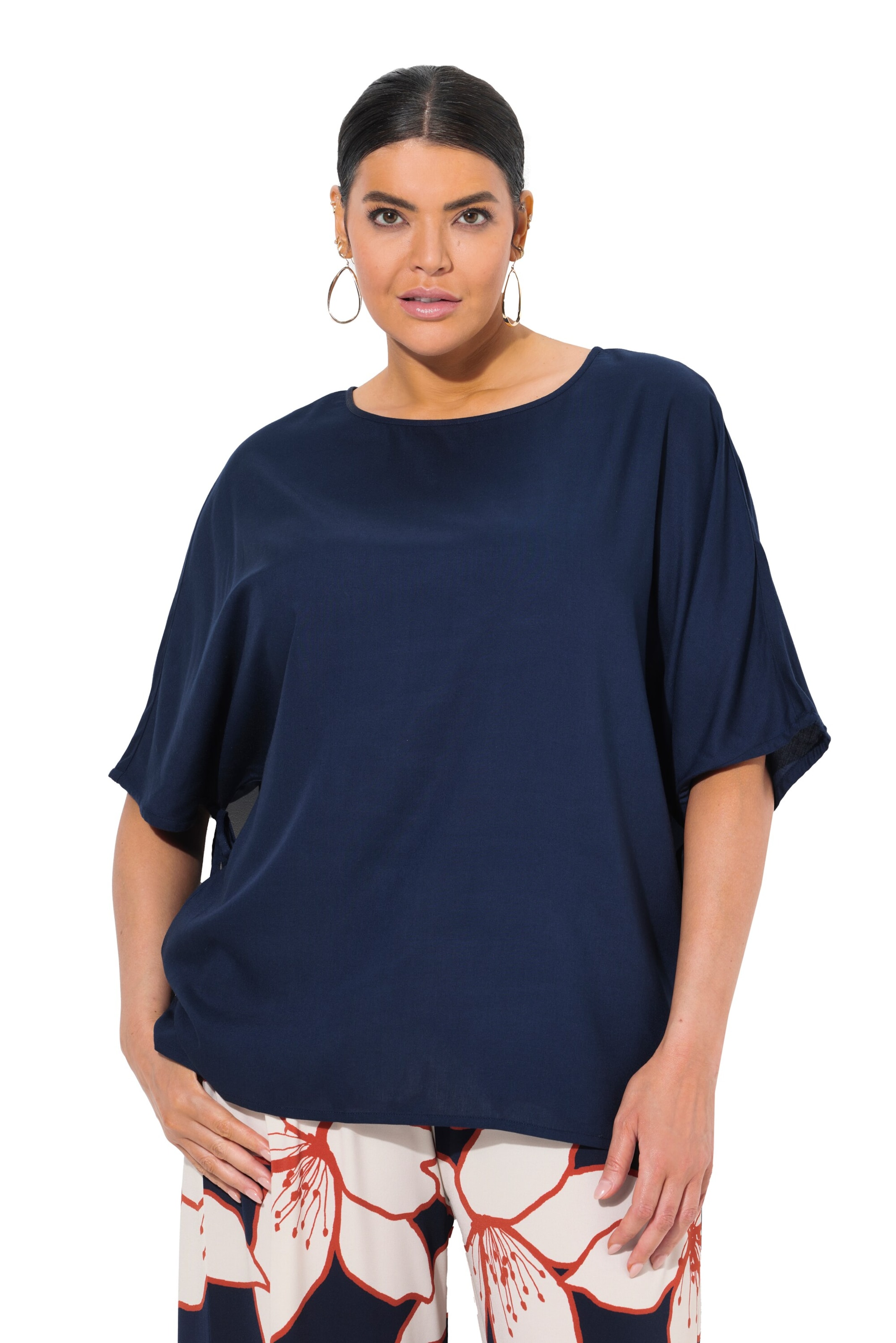 Ulla Popken Tunic in Blue: front
