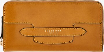 The Bridge Wallet 'Lucrezia' in Yellow: front