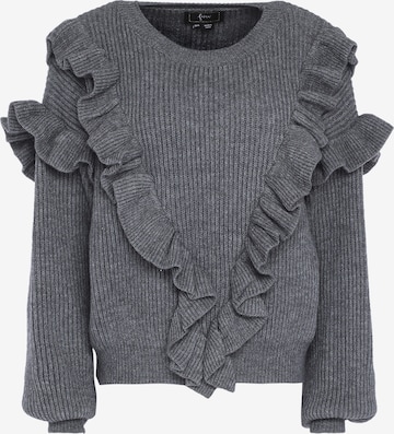 Pull-over faina en gris : devant