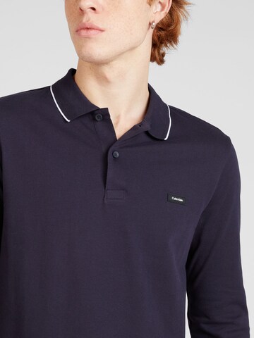 Calvin Klein Poloshirt in Blau