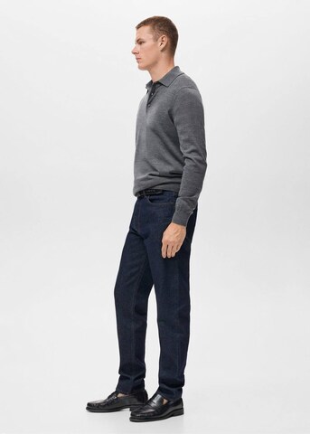 MANGO MAN Shirt 'Willys' in Grey