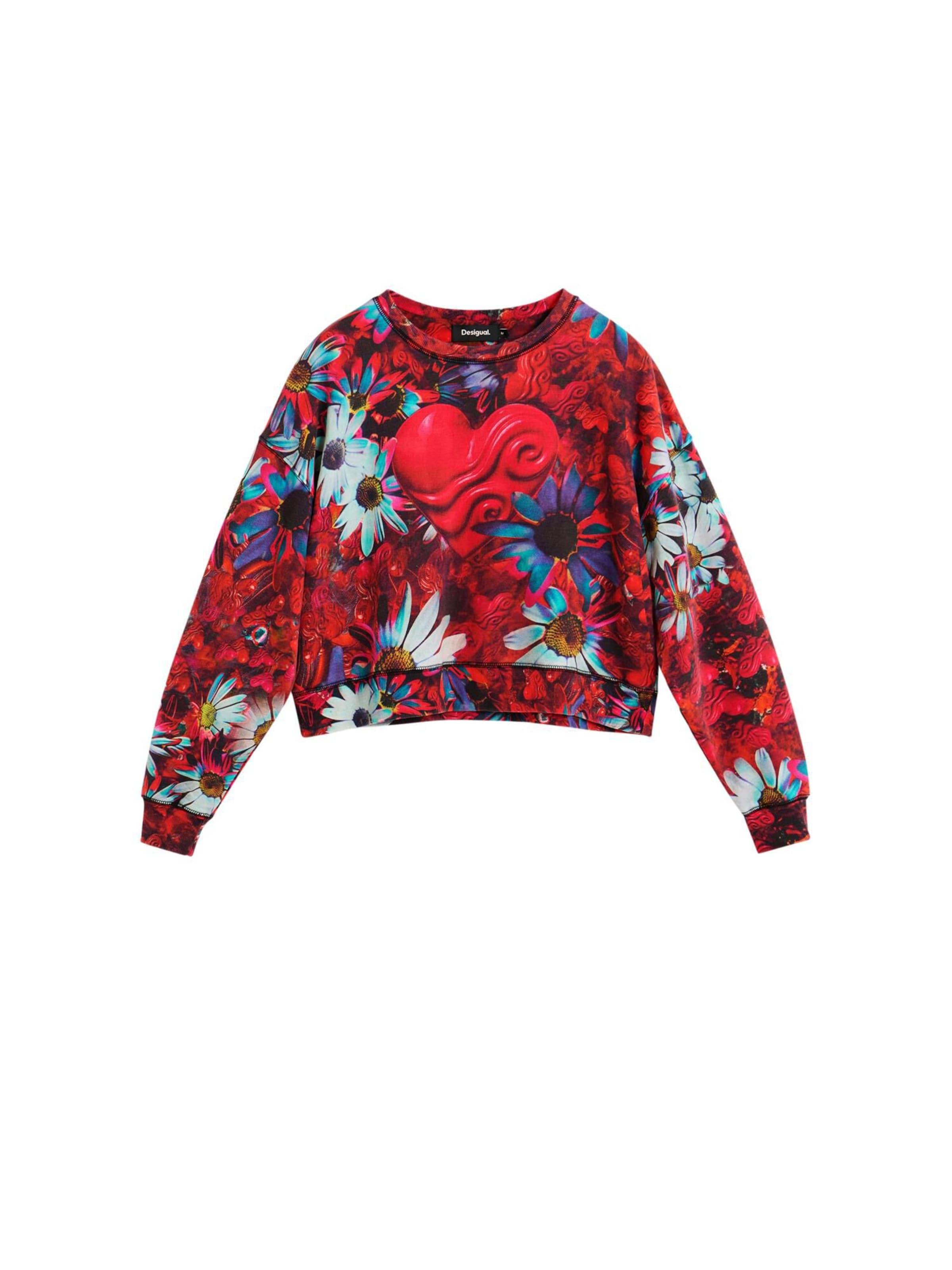 Desigual Tréning póló - piros: elől