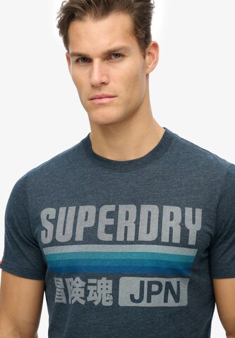 T-Shirt Superdry en bleu