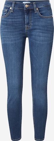7 for all mankind Skinny Jeans 'Duchess' in Blue: front