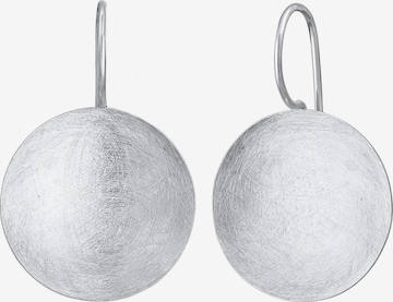 Boucles d'oreilles 'Geo' Nenalina en argent : devant