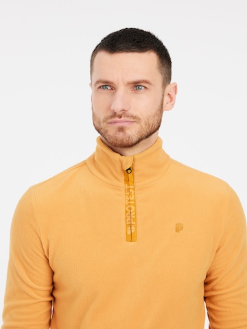 PROTEST Athletic Sweatshirt in Yellow