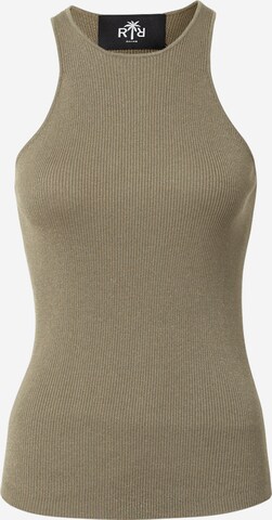 RAIINE Knitted Top 'BEGA' in Green: front