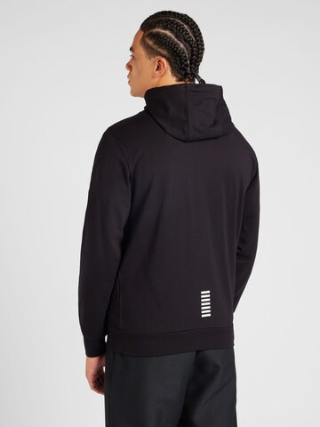Giacca di felpa di EA7 Emporio Armani in nero