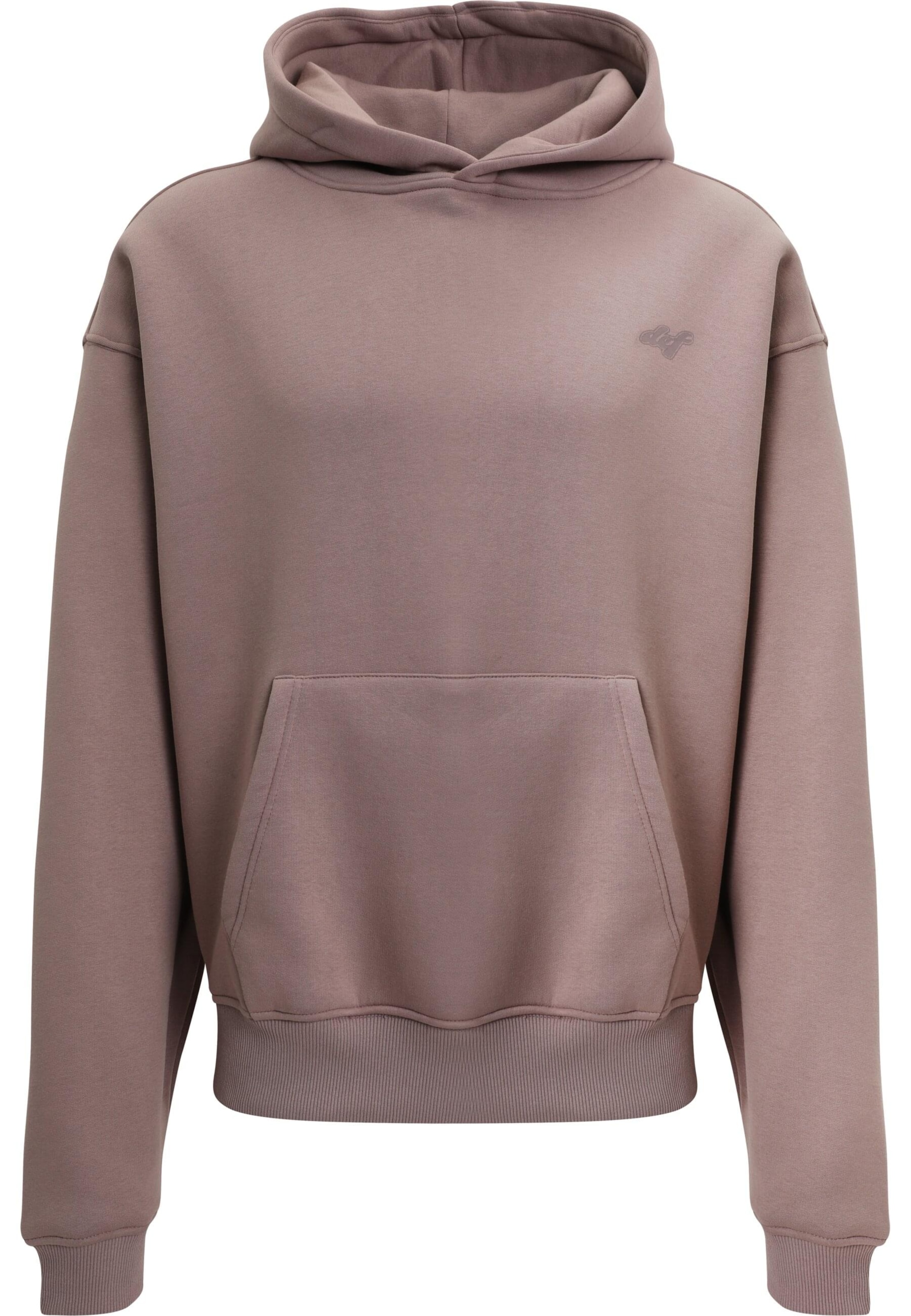 Sweat-shirt 'Frank' DEF en beige : devant