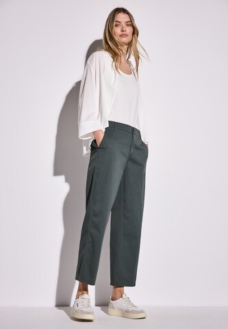 STREET ONE Regular Chino Pants in Green