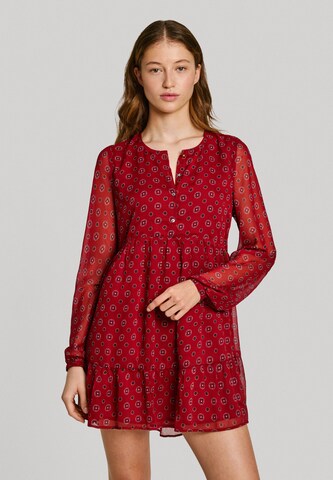 Pepe Jeans Kleid 'PLUME' in Rot: Vorderseite