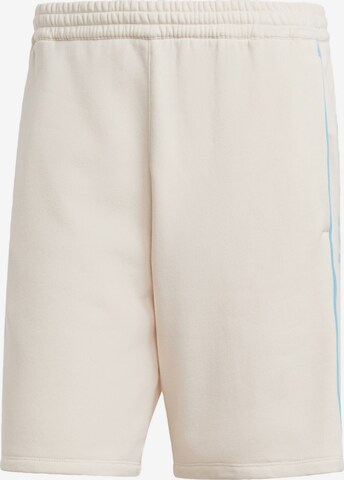 ADIDAS ORIGINALS Loose fit Pants in White: front